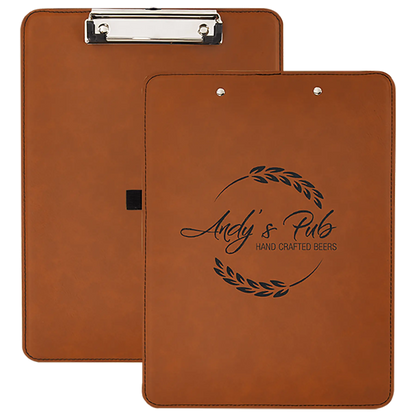 Clipboard - Custom Leatherette JDS