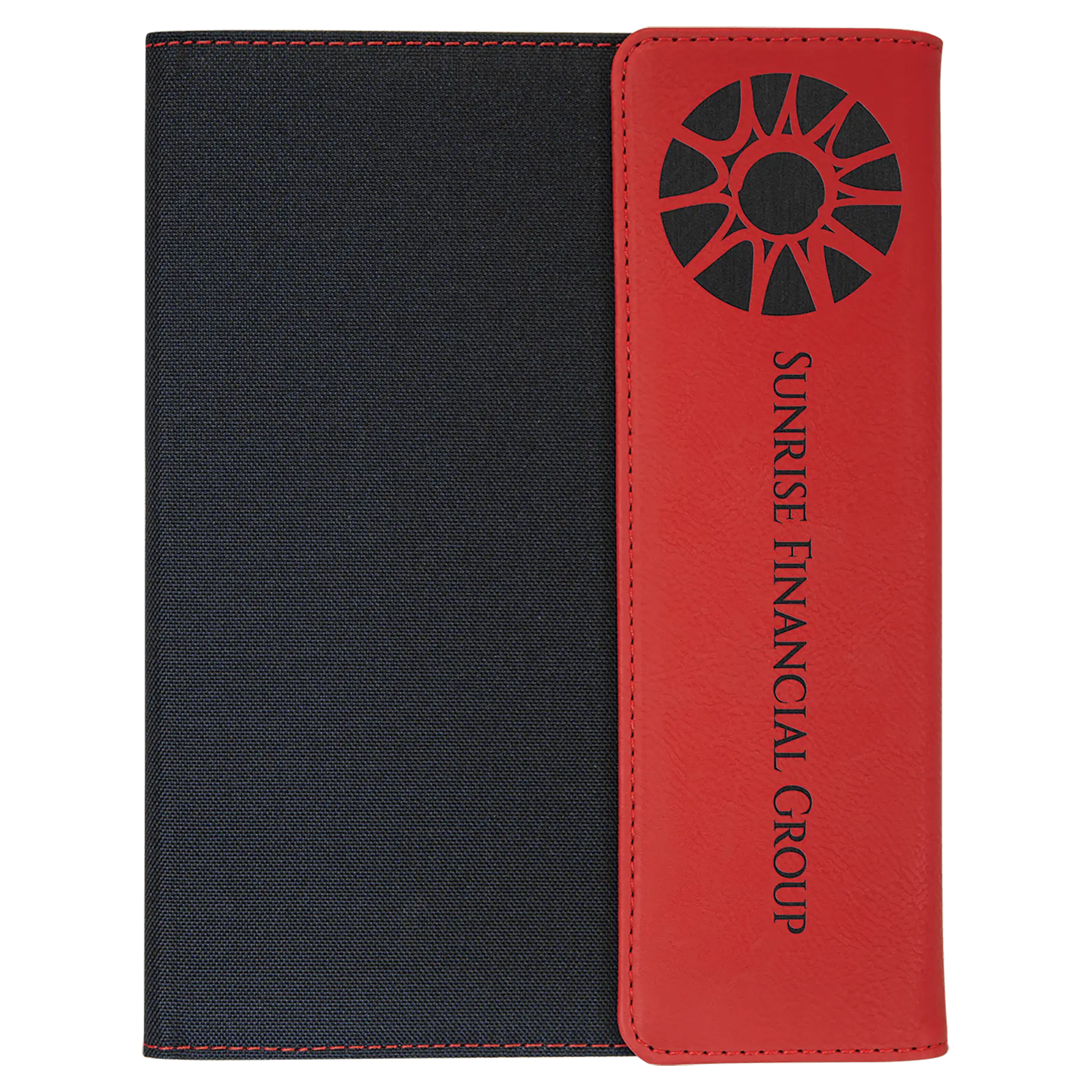 Leatherette Portfolio with Notepad - Custom JDS
