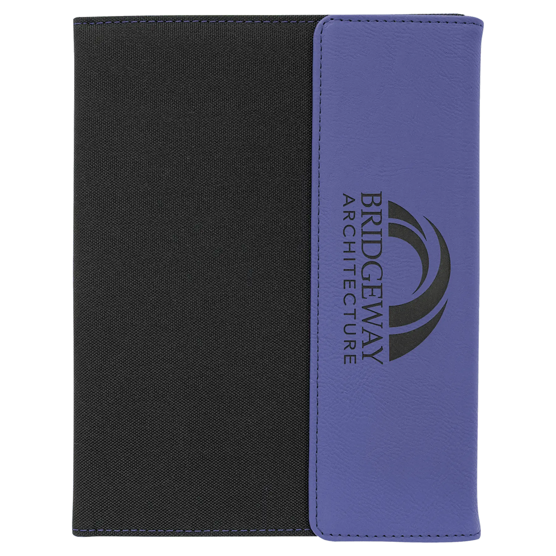 Leatherette Portfolio with Notepad - Custom JDS