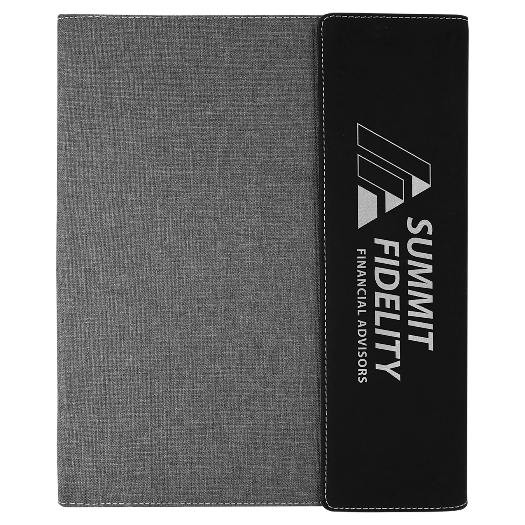 Leatherette Portfolio with Notepad - Custom JDS