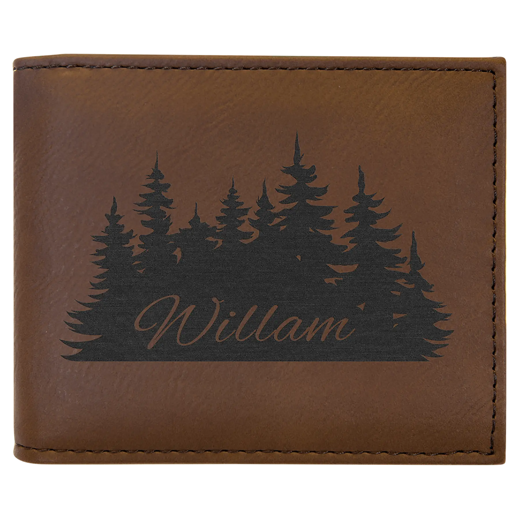 Leatherette Bifold Wallet - Custom JDS