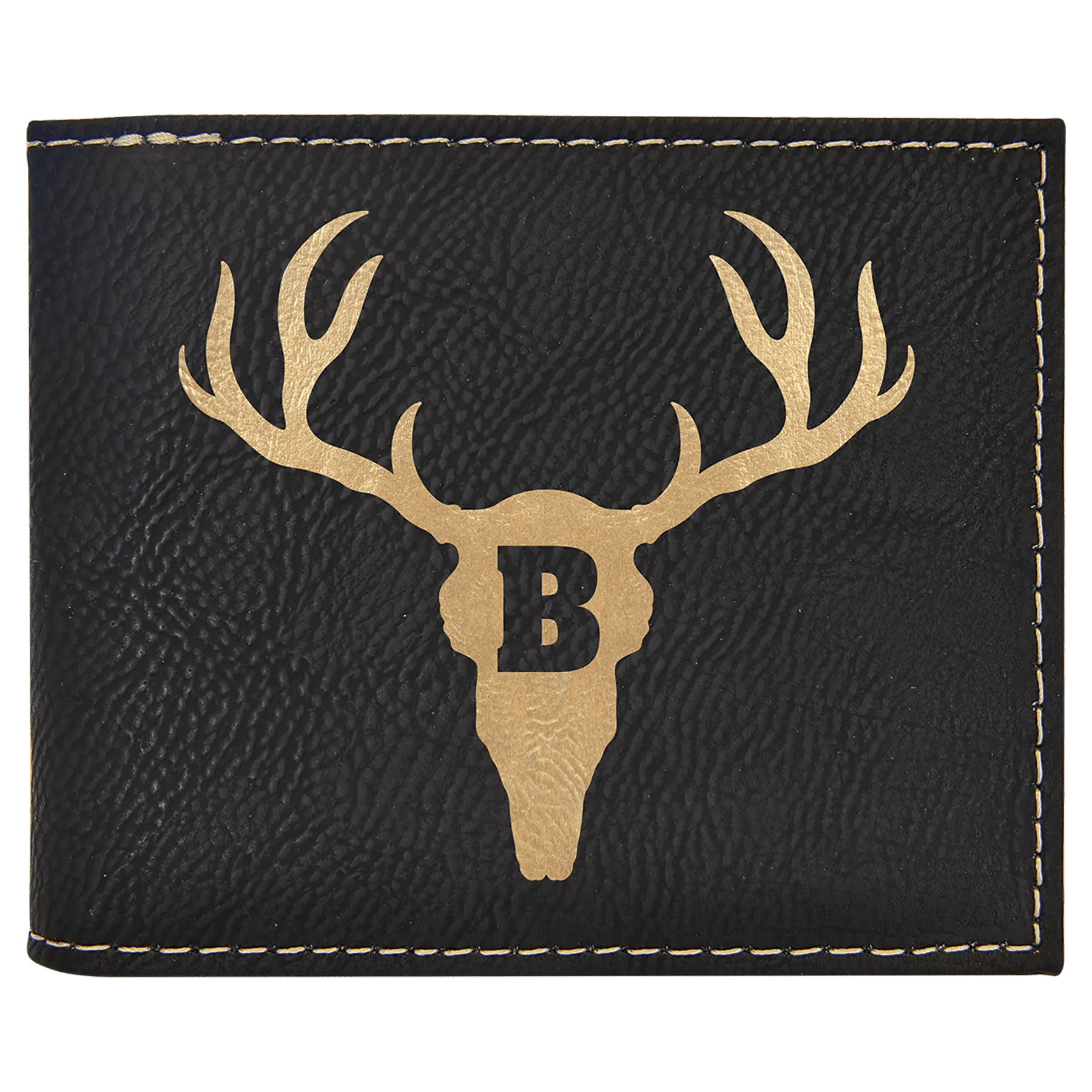 Leatherette Bifold Wallet - Custom JDS