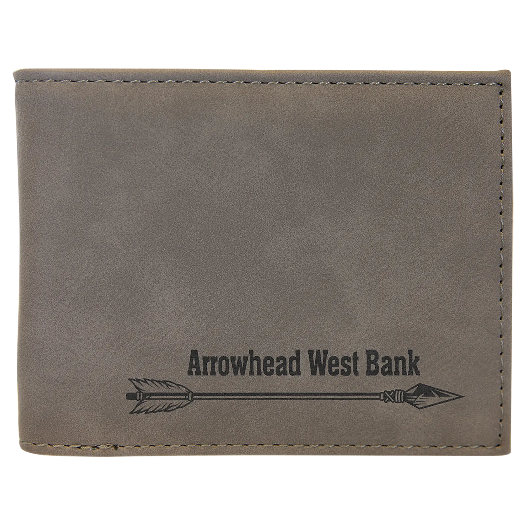 Leatherette Bifold Wallet - Custom JDS