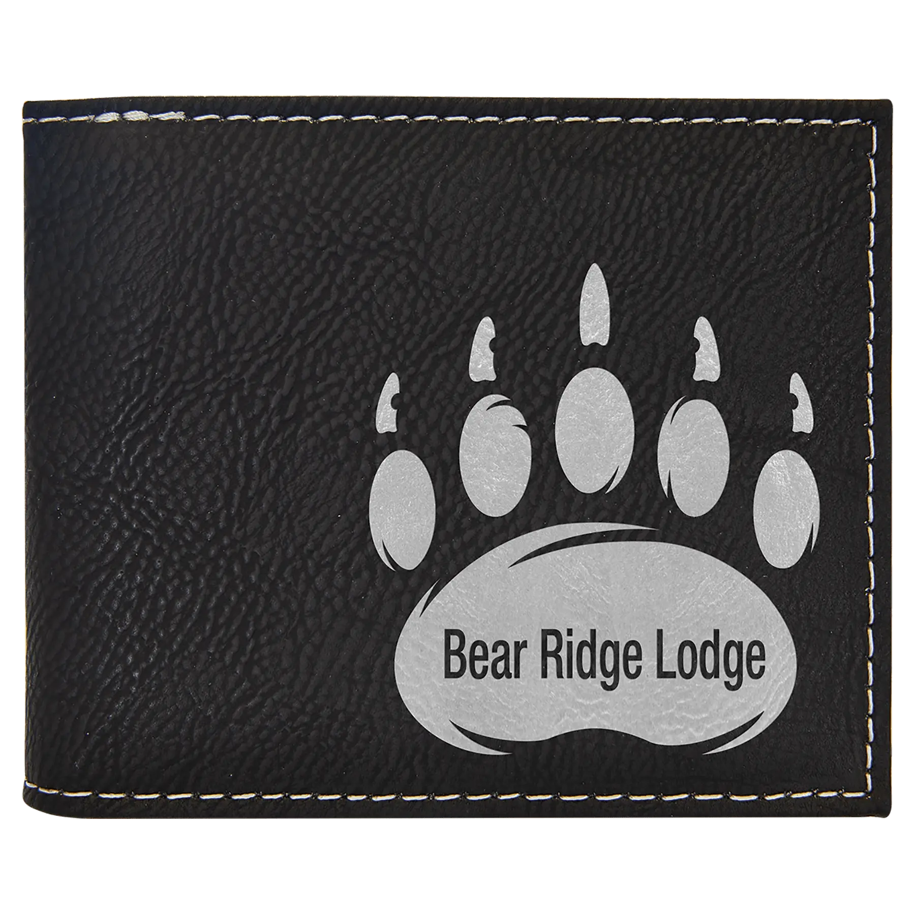 Leatherette Bifold Wallet - Custom JDS