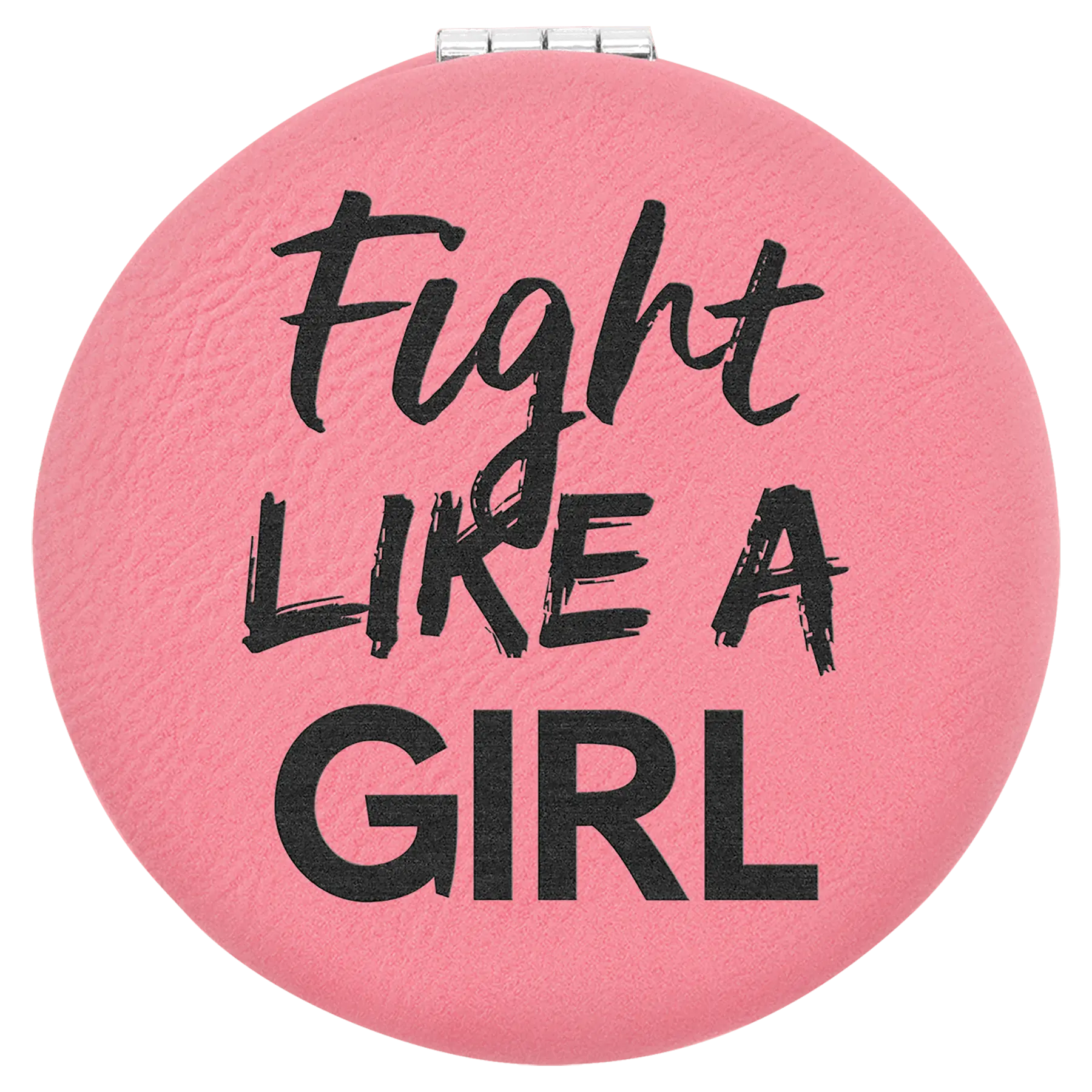 Leatherette Compact Mirror JDS