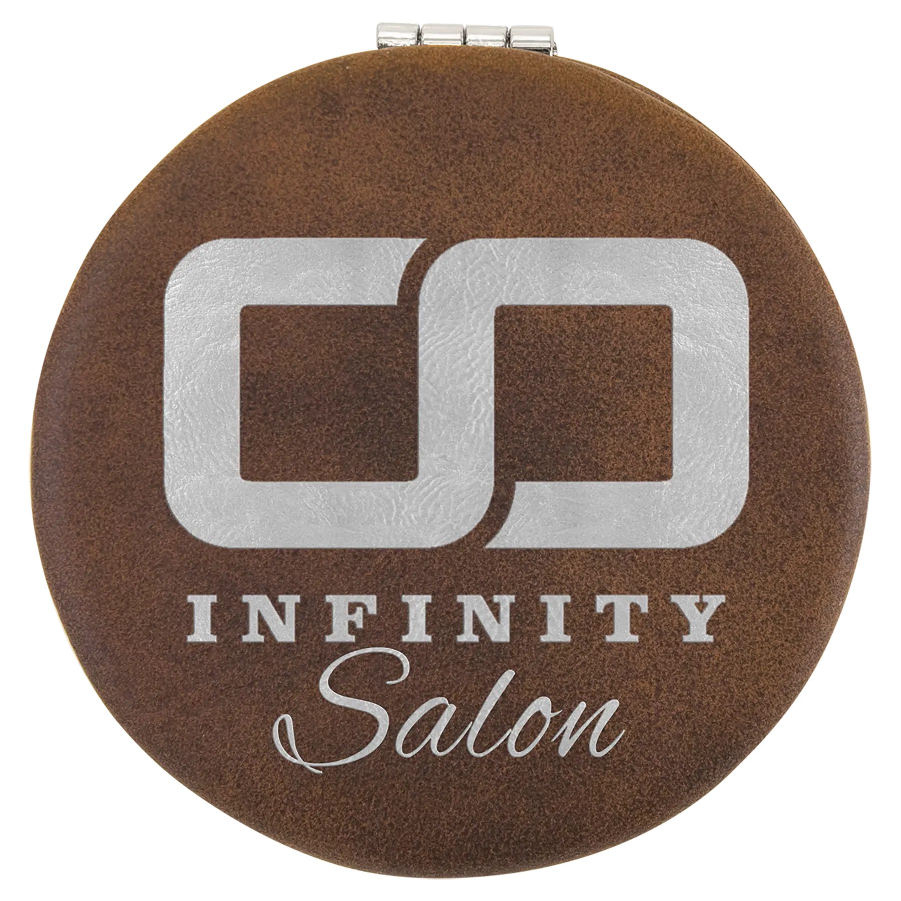 Leatherette Compact Mirror JDS