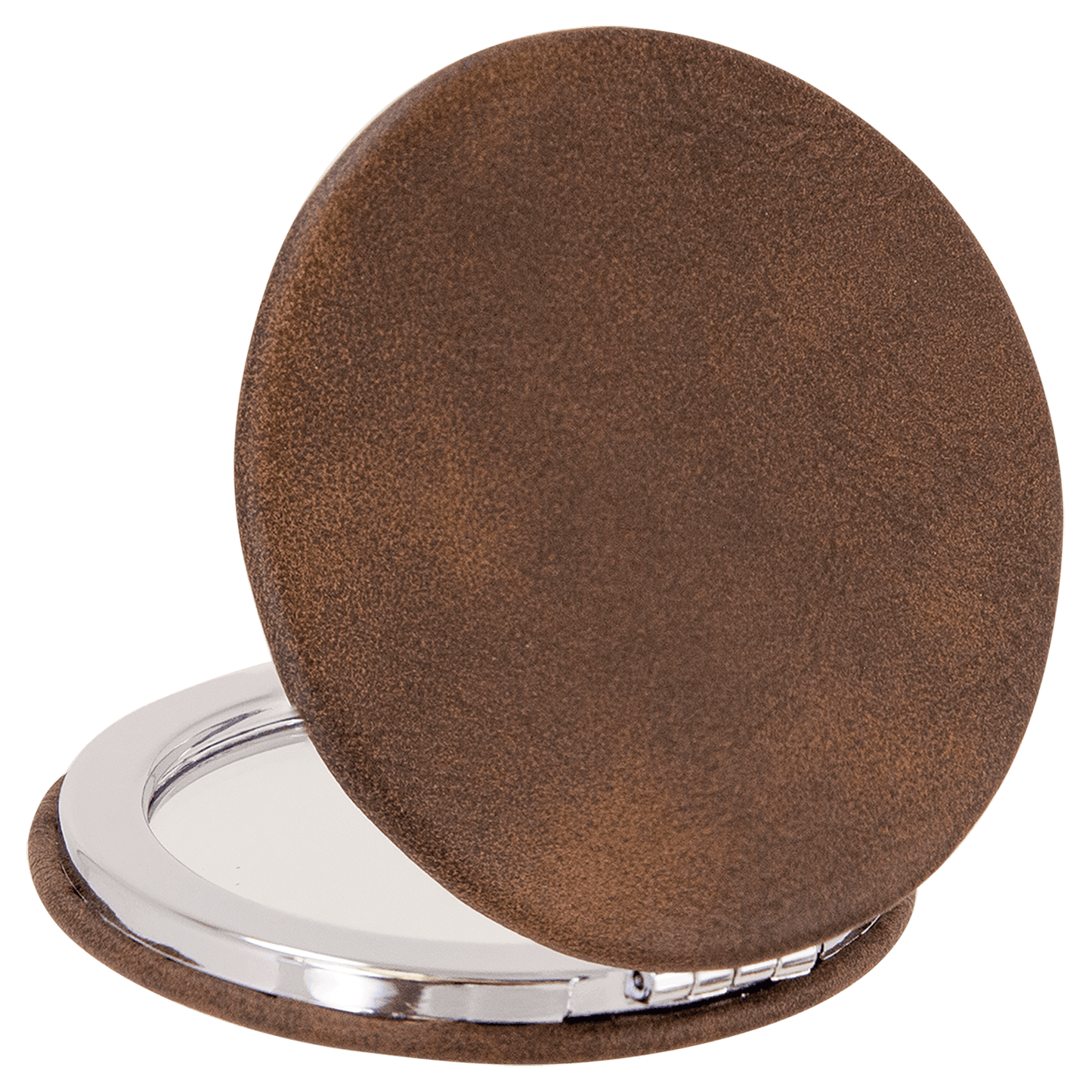 Personalized Leatherette Compact Mirror