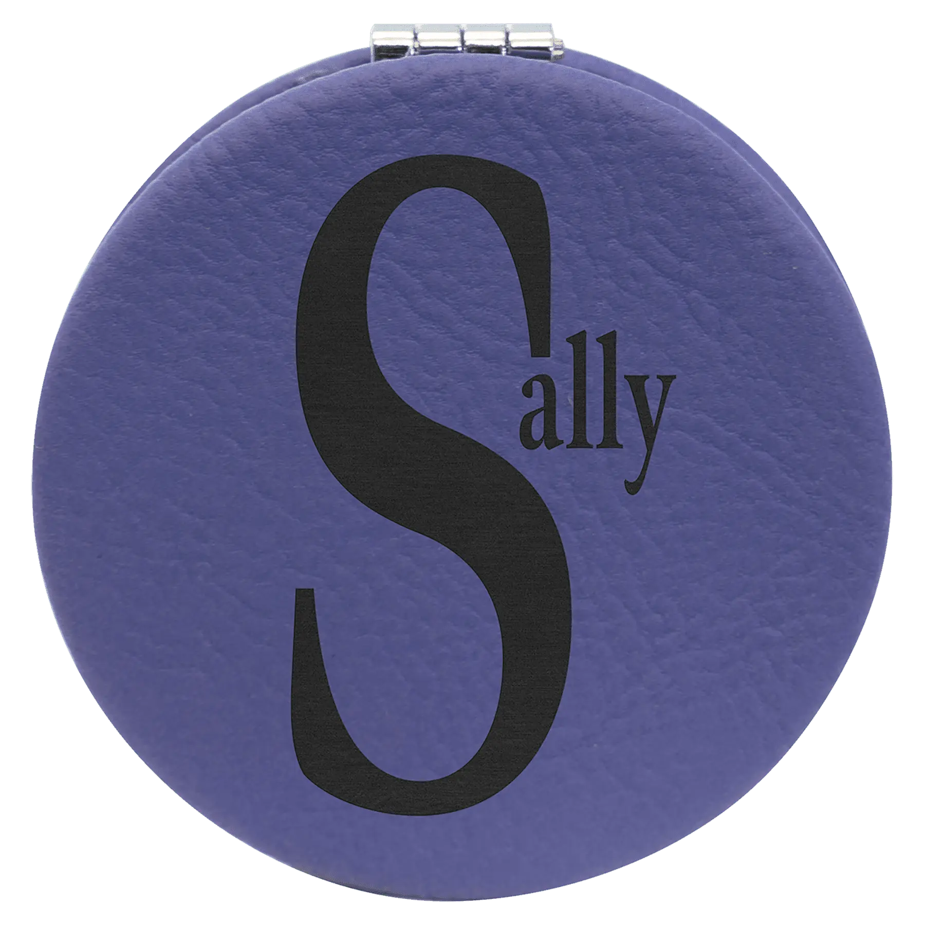 Leatherette Compact Mirror JDS