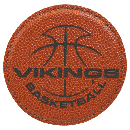 4" Leatherette Coasters (Square or Round) JDS