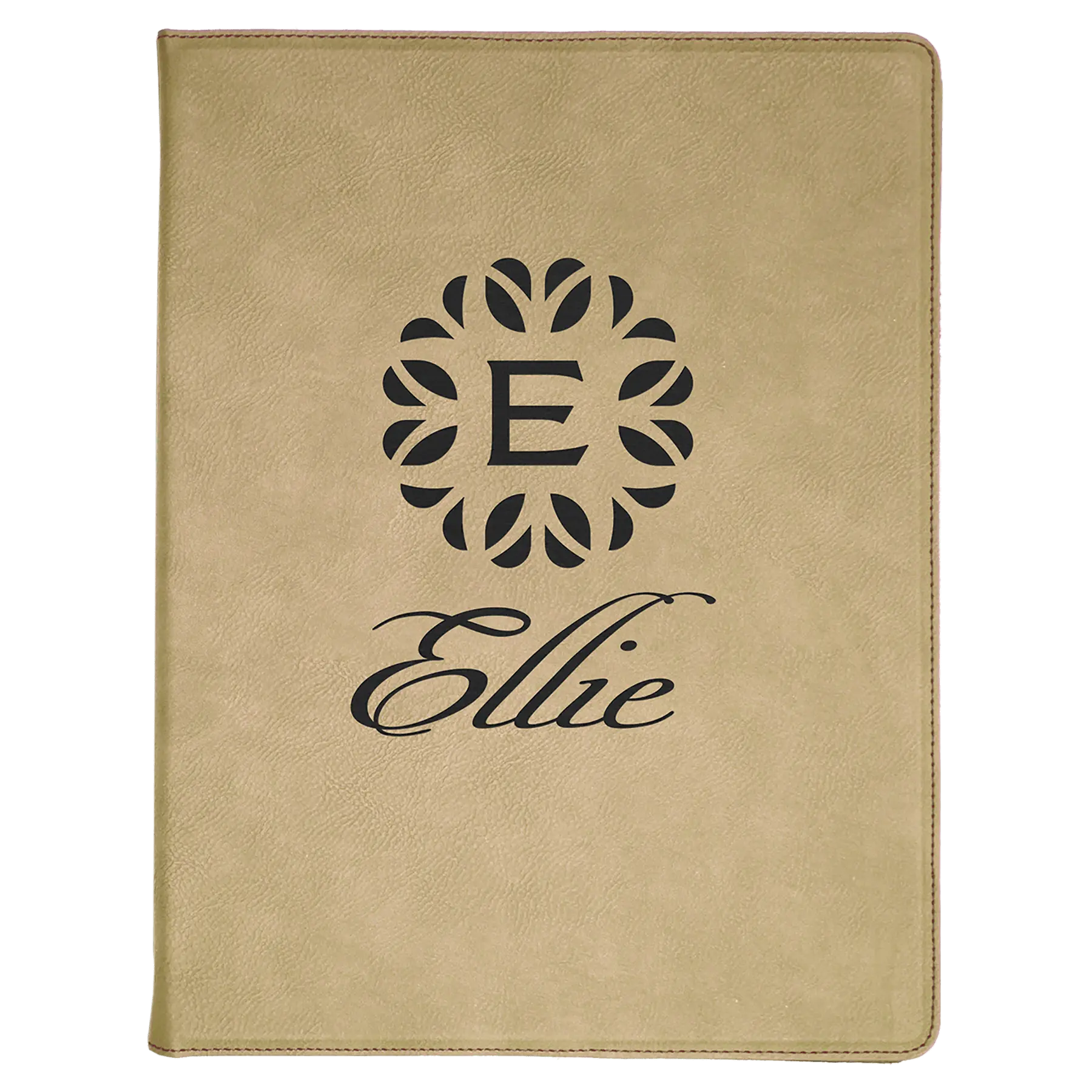 Leatherette Portfolio with Notepad - Custom JDS