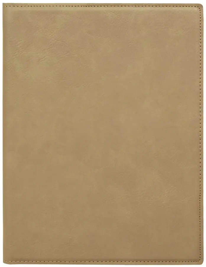 Leatherette Portfolio with Notepad - Custom JDS