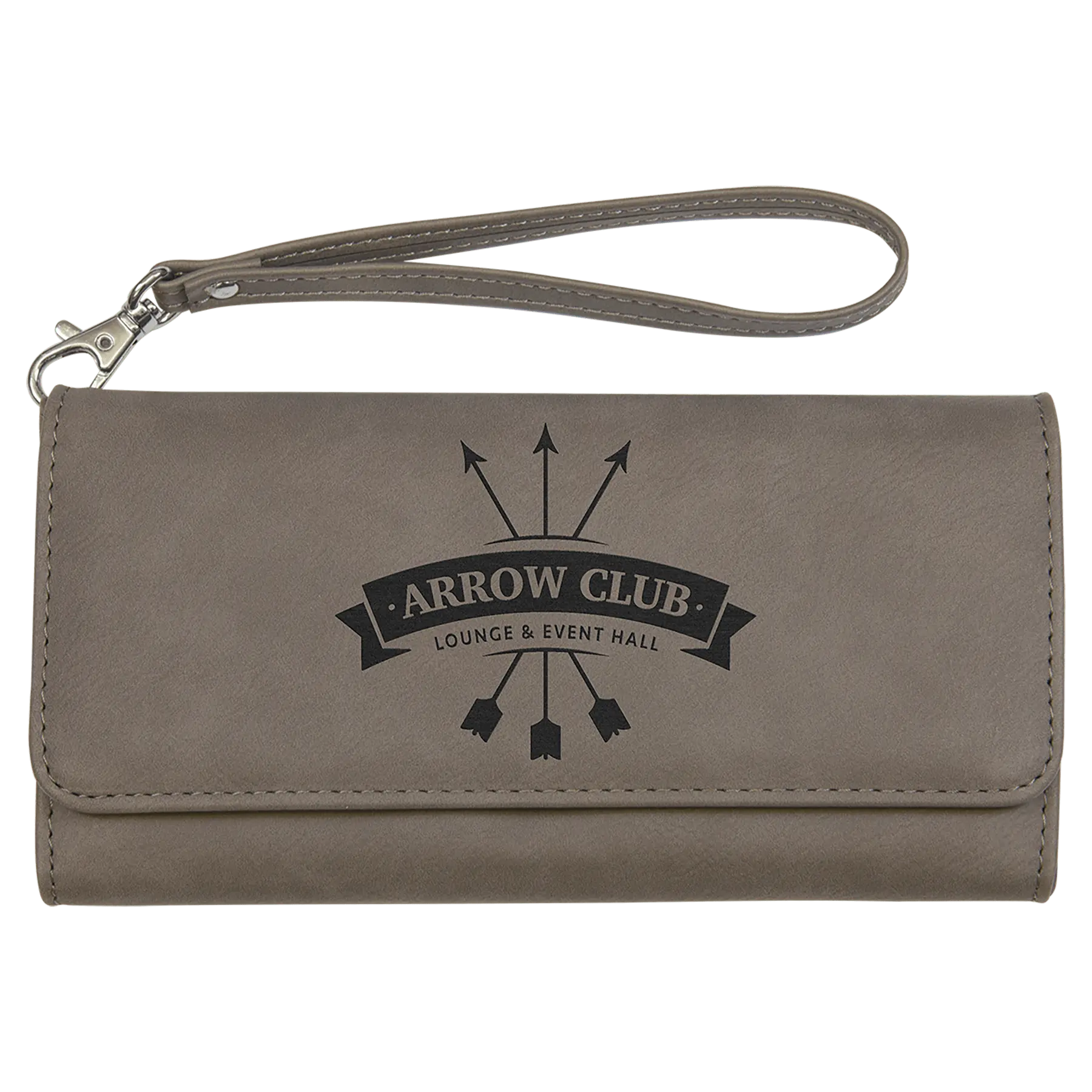 Wallet with Strap - Custom Leatherette JDS