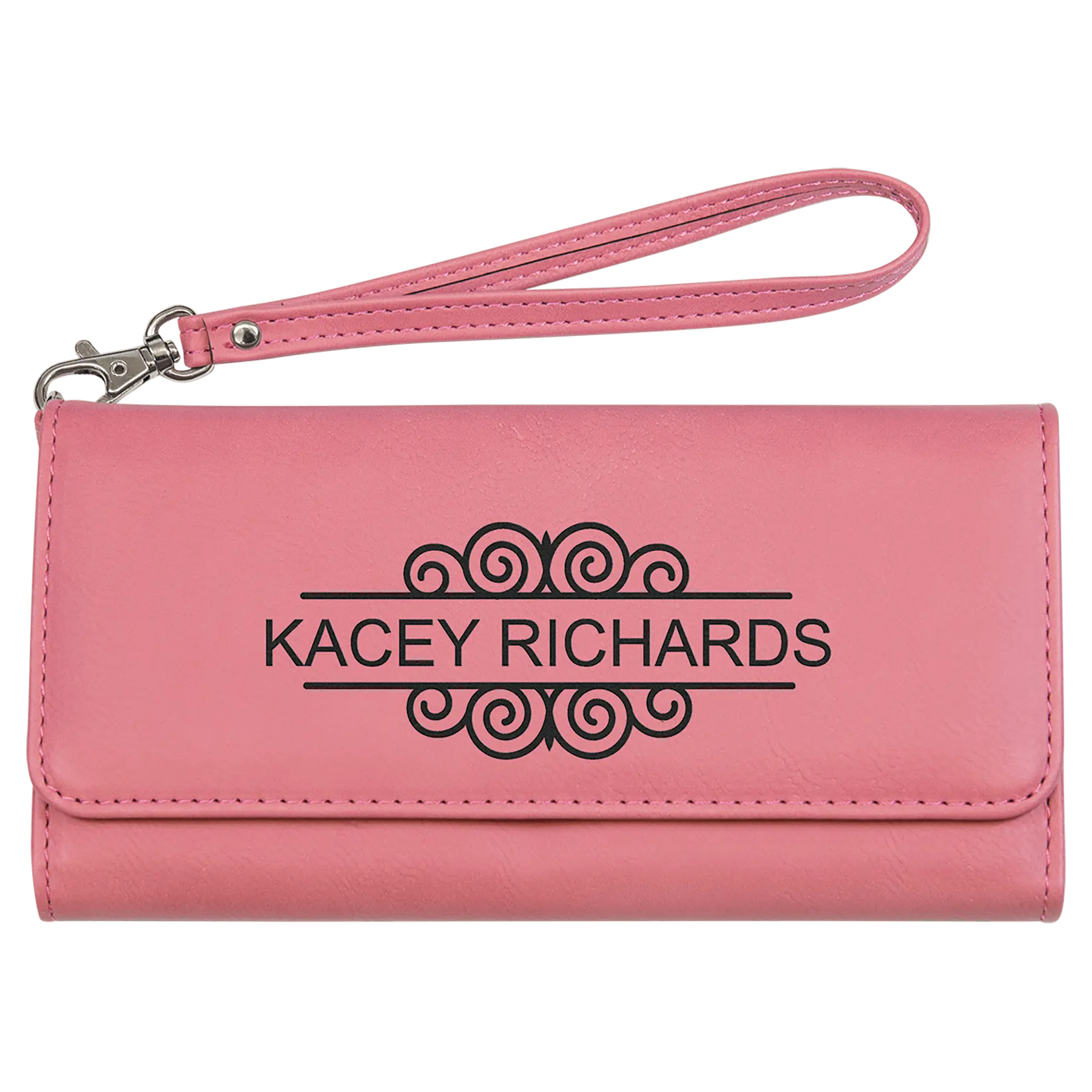 Wallet with Strap - Custom Leatherette JDS