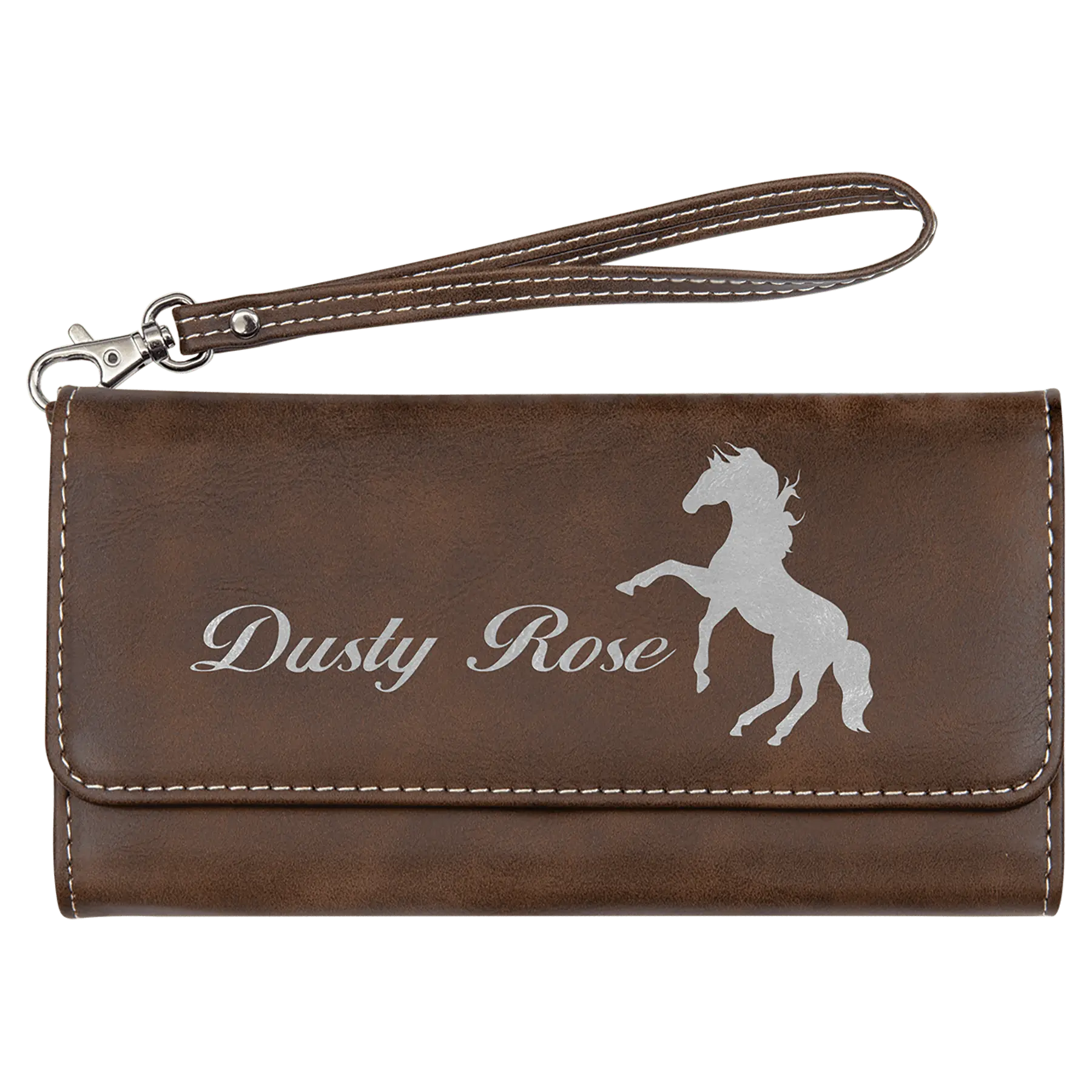 Wallet with Strap - Custom Leatherette JDS