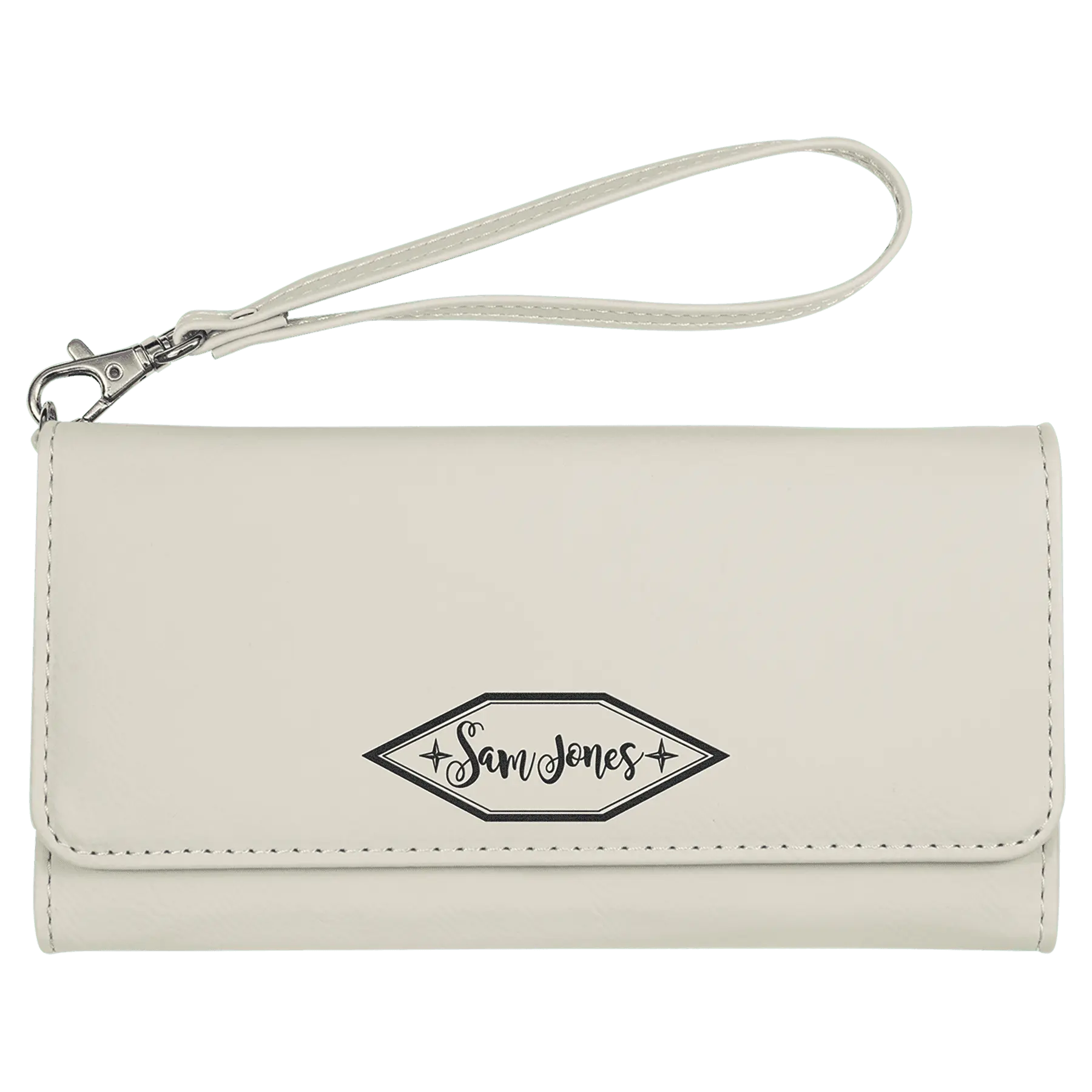 Wallet with Strap - Custom Leatherette JDS
