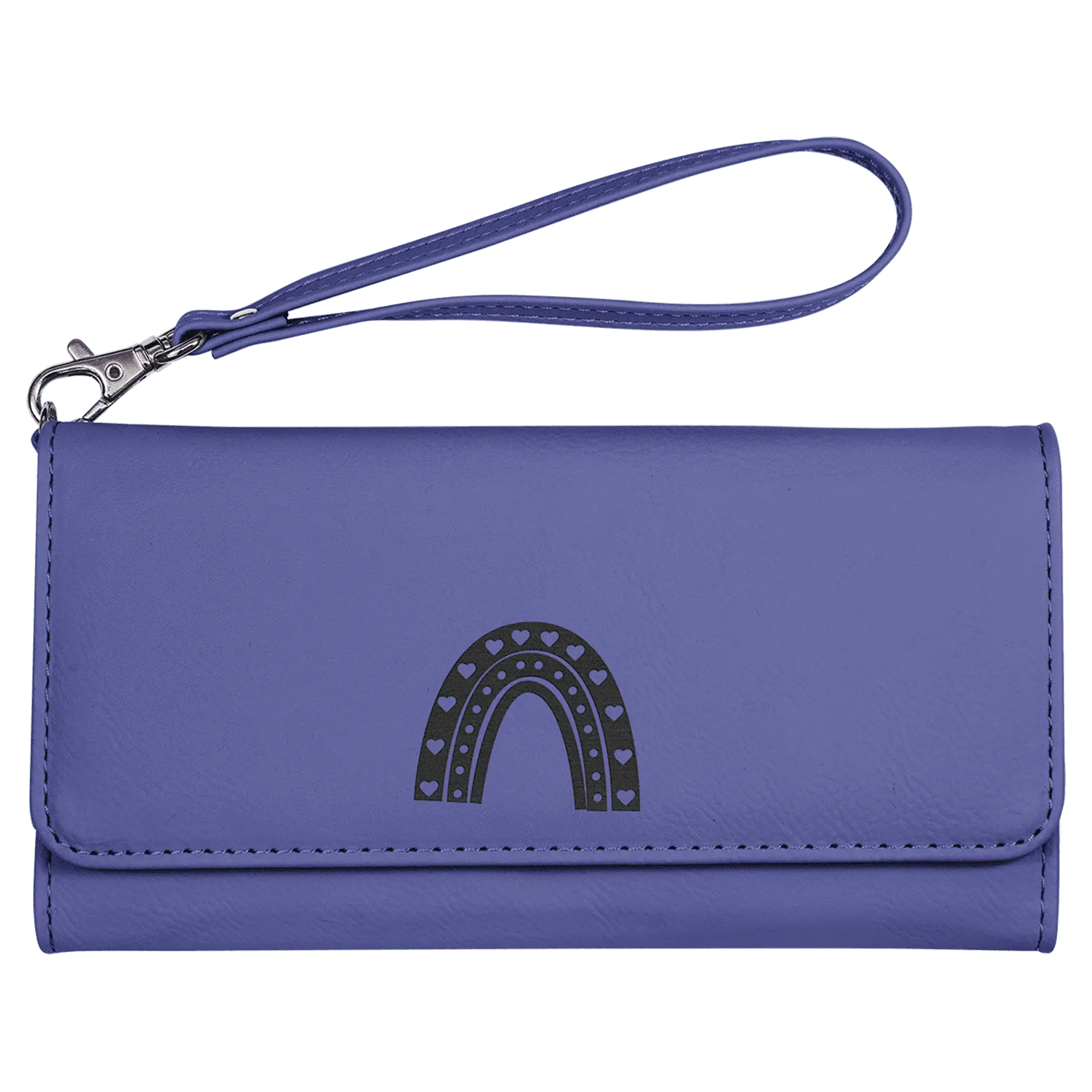 Wallet with Strap - Custom Leatherette JDS