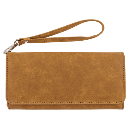 Custom Wallet with Strap - Etched Leatherette | NEW Creekside Series