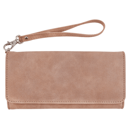 Custom Wallet with Strap - Etched Leatherette | NEW Creekside Series