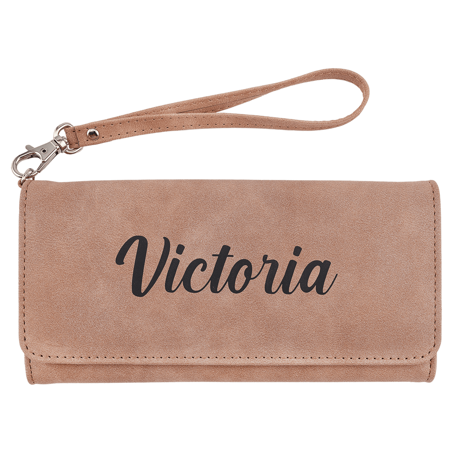 Custom Wallet with Strap - Etched Leatherette | NEW – Creekside Series Option