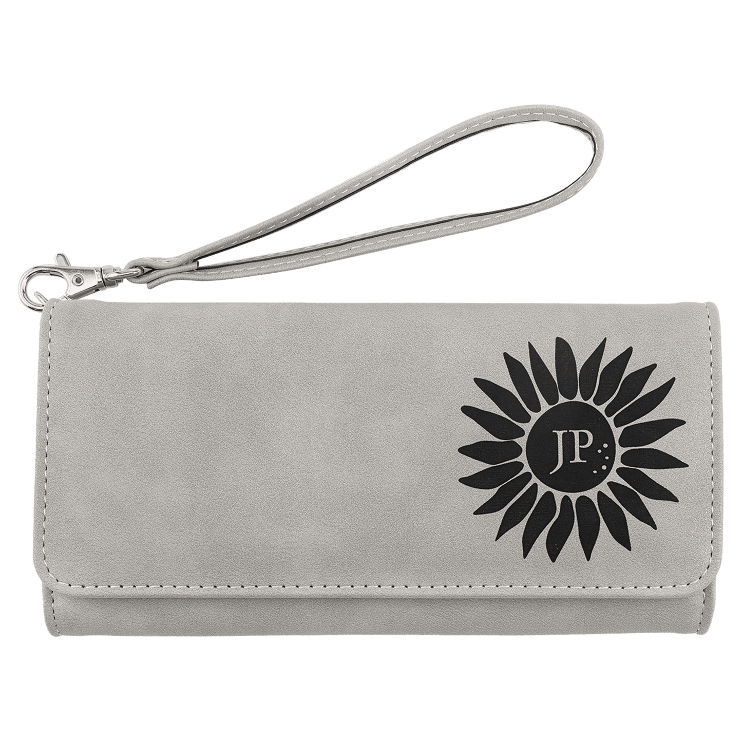 Custom Wallet with Strap - Etched Leatherette | NEW – Creekside Series Option