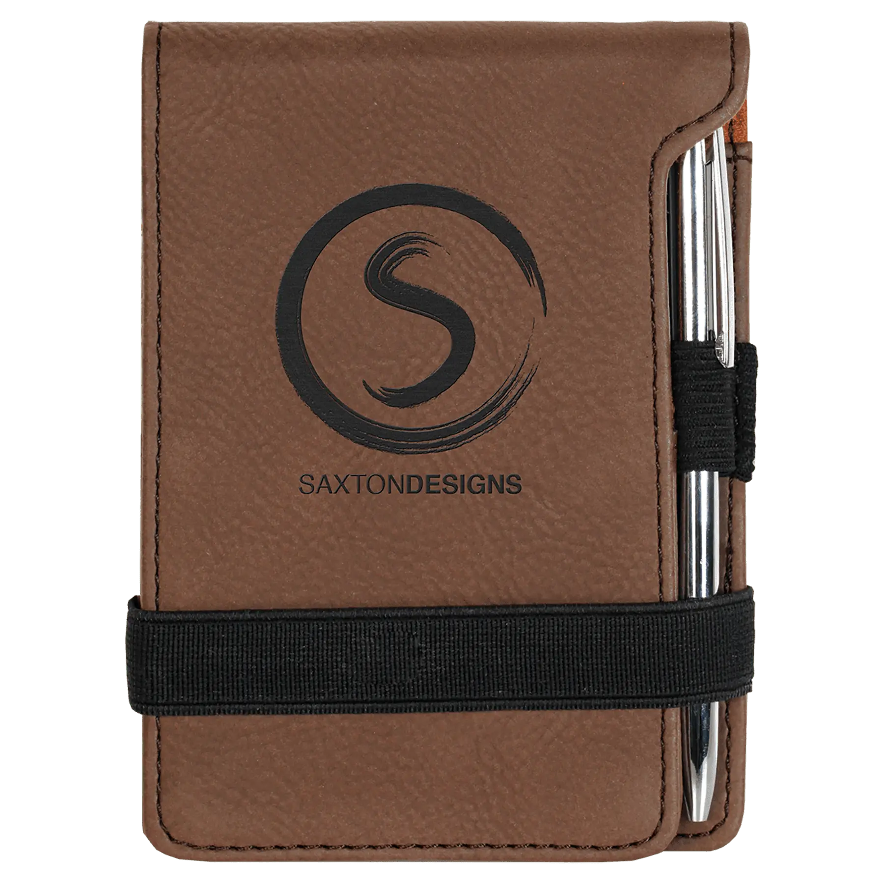 Leatherette Journal/Notepad - Custom JDS