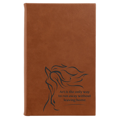 Leatherette Sketch Book - Custom JDS