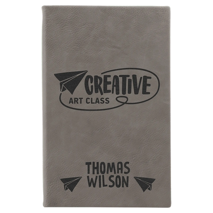 Leatherette Sketch Book - Custom JDS