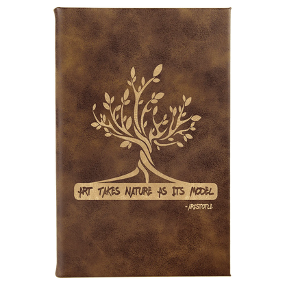 Leatherette Sketch Book - Custom JDS