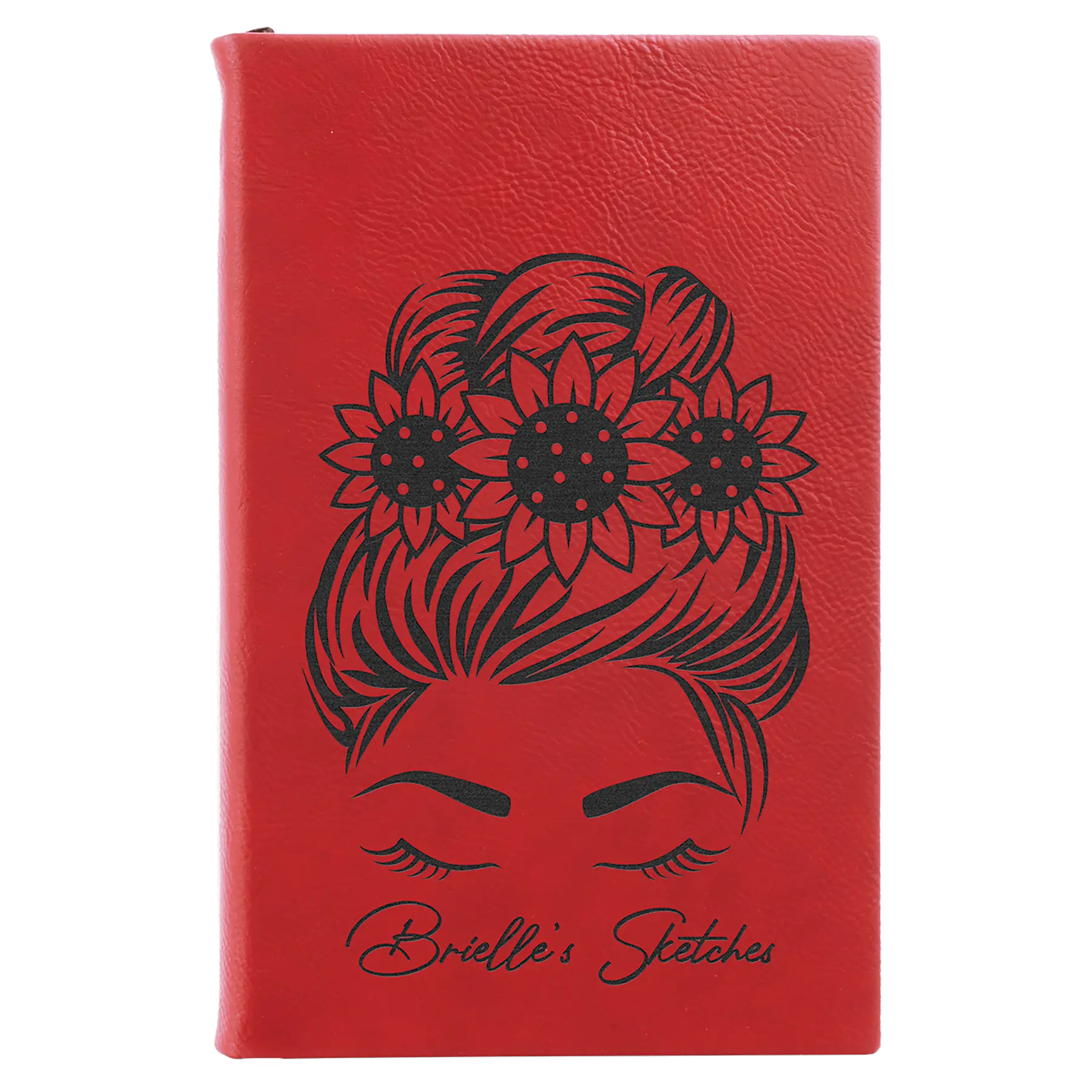 Leatherette Sketch Book - Custom JDS