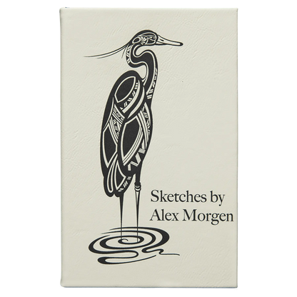 Leatherette Sketch Book - Custom JDS