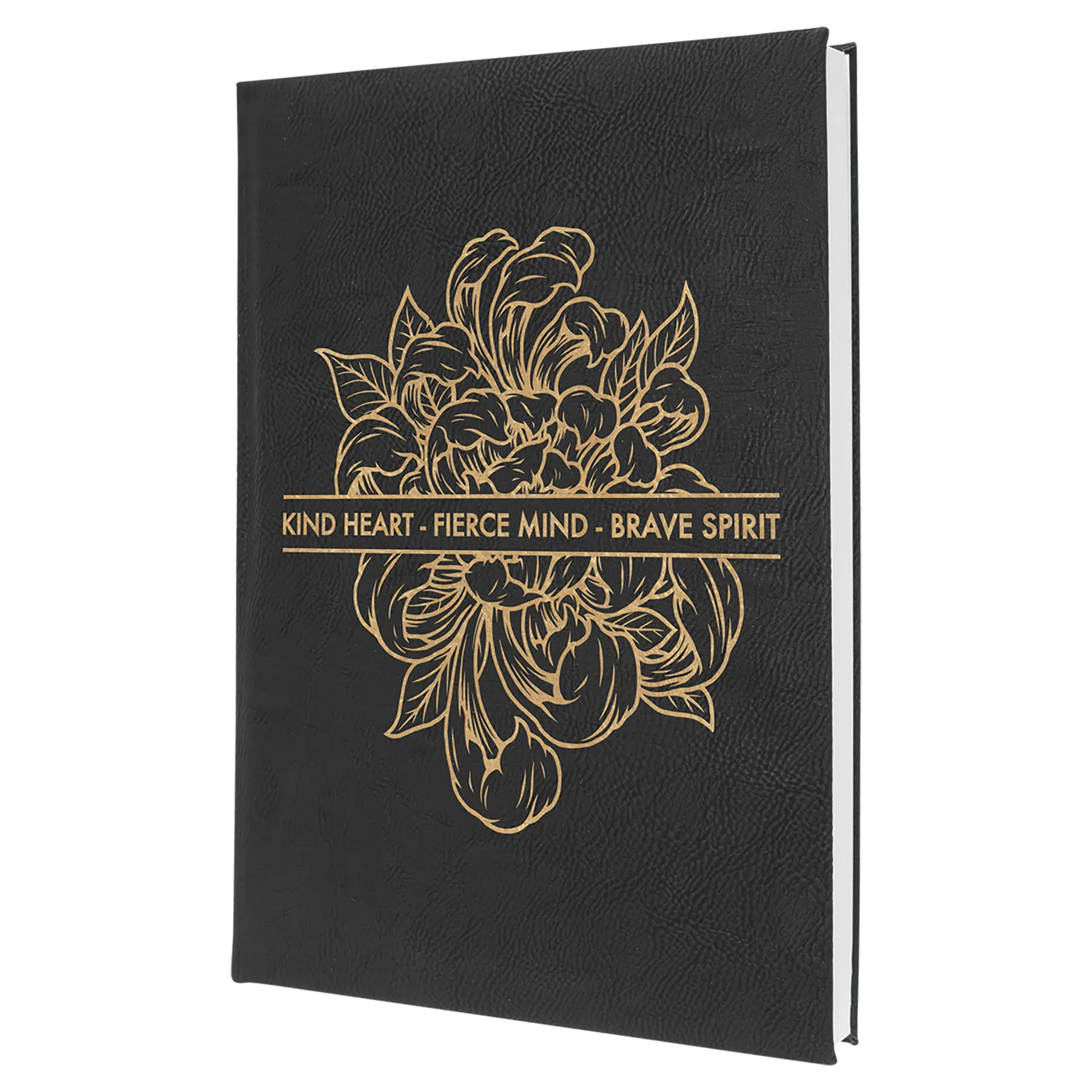 Leatherette Journal/Notepad - Custom JDS