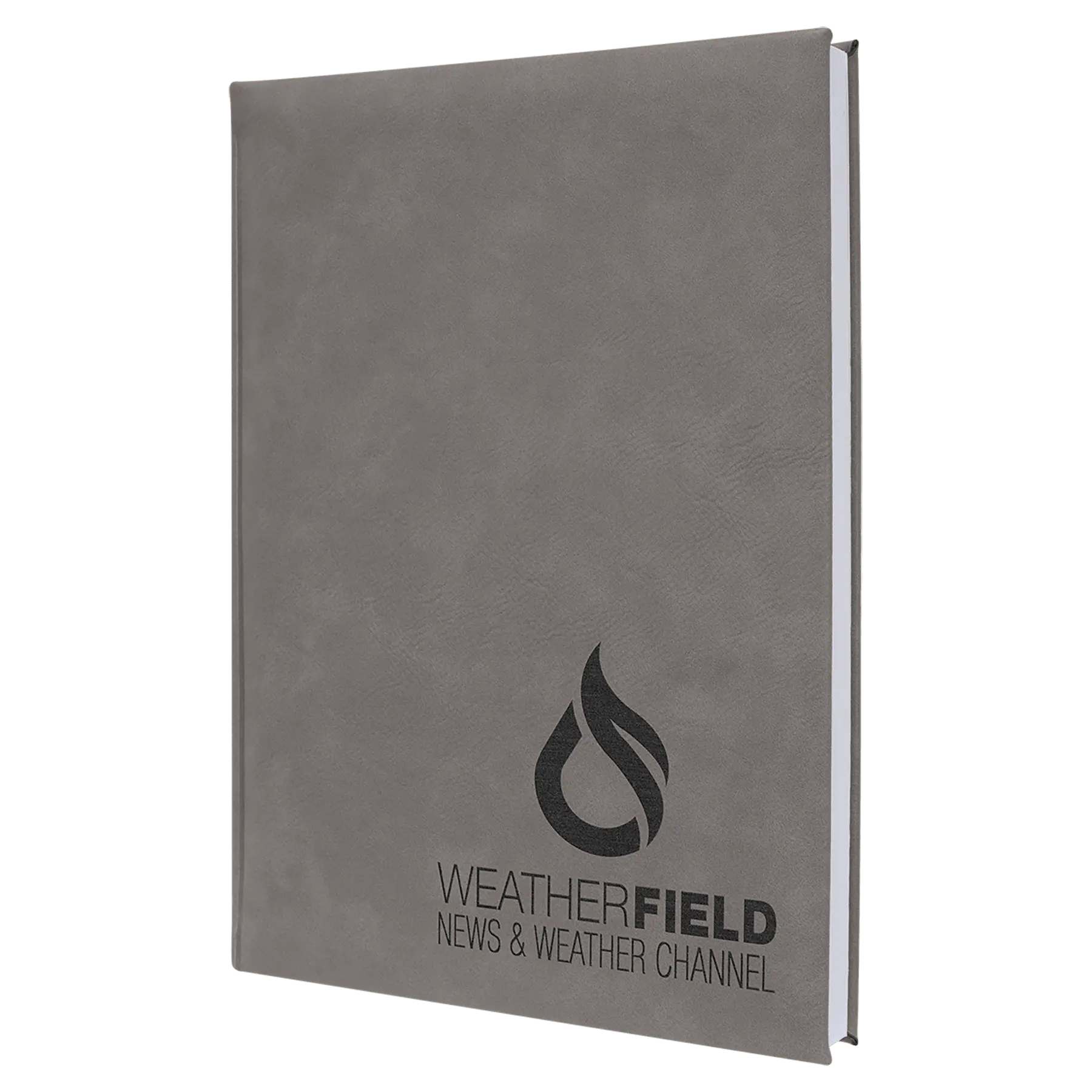 Leatherette Journal/Notepad - Custom JDS