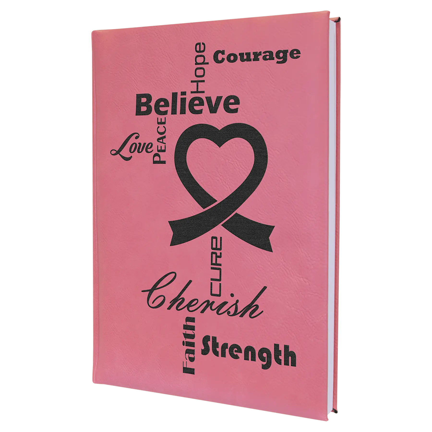 Leatherette Journal/Notepad - Custom JDS