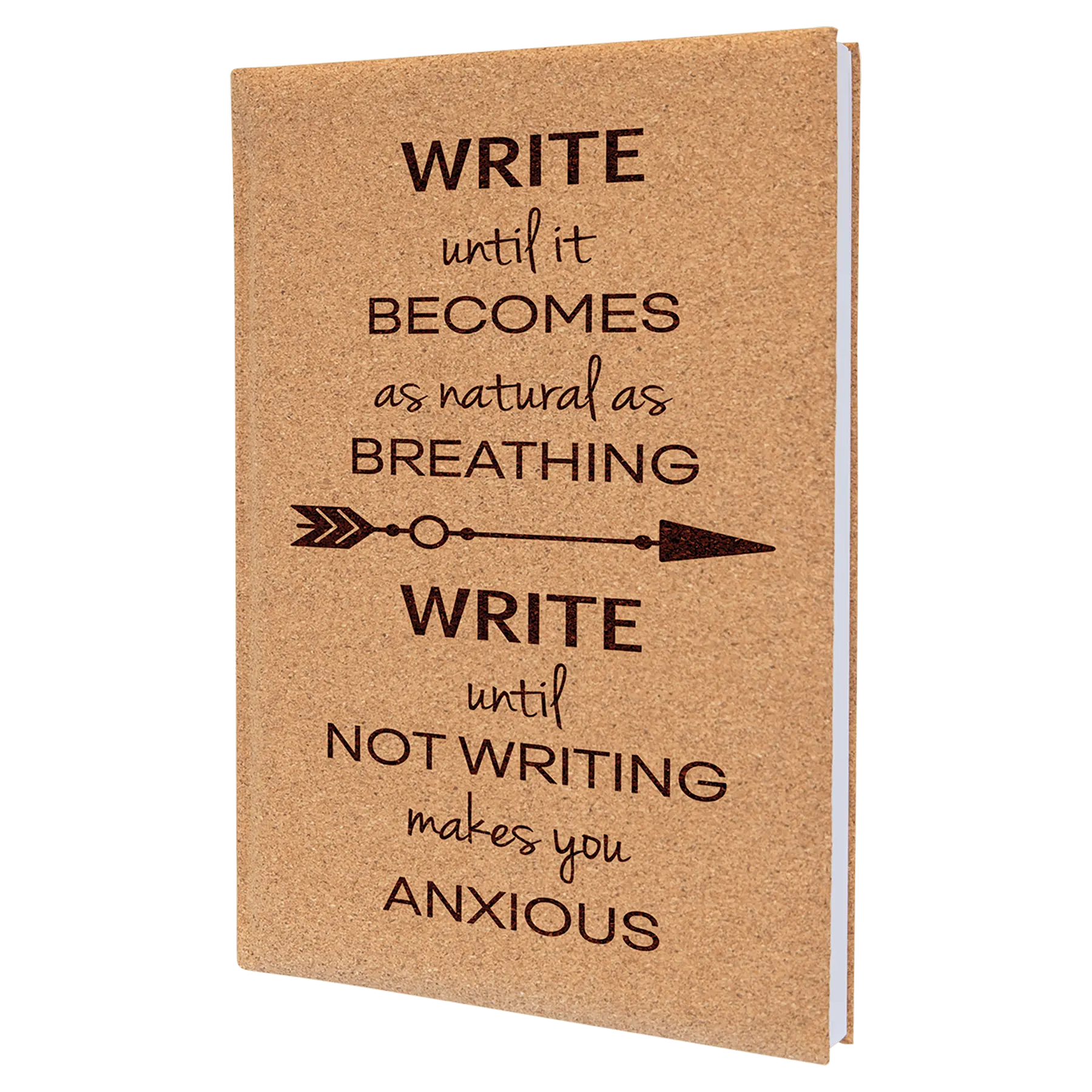 Leatherette Journal/Notepad - Custom JDS