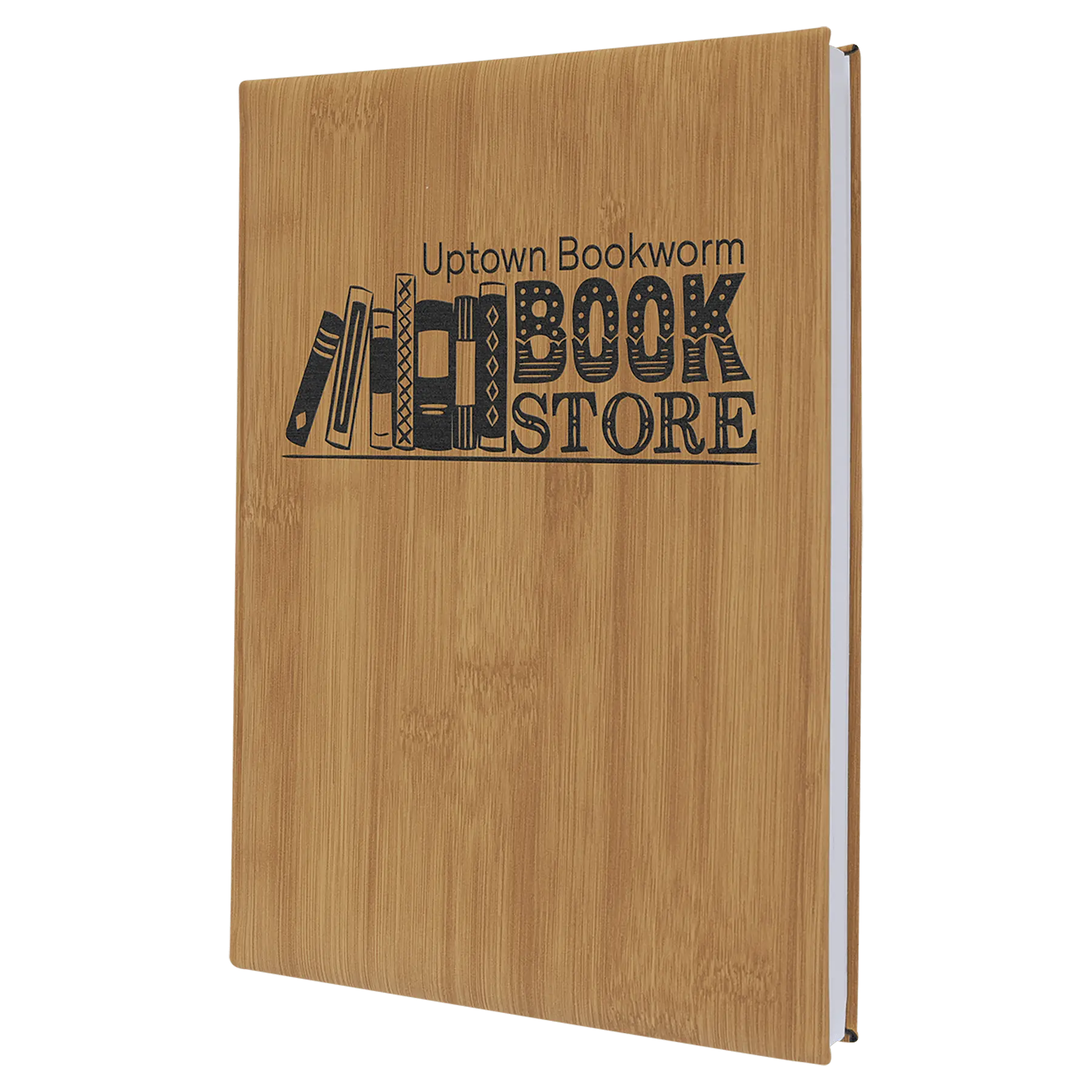 Leatherette Journal/Notepad - Custom JDS