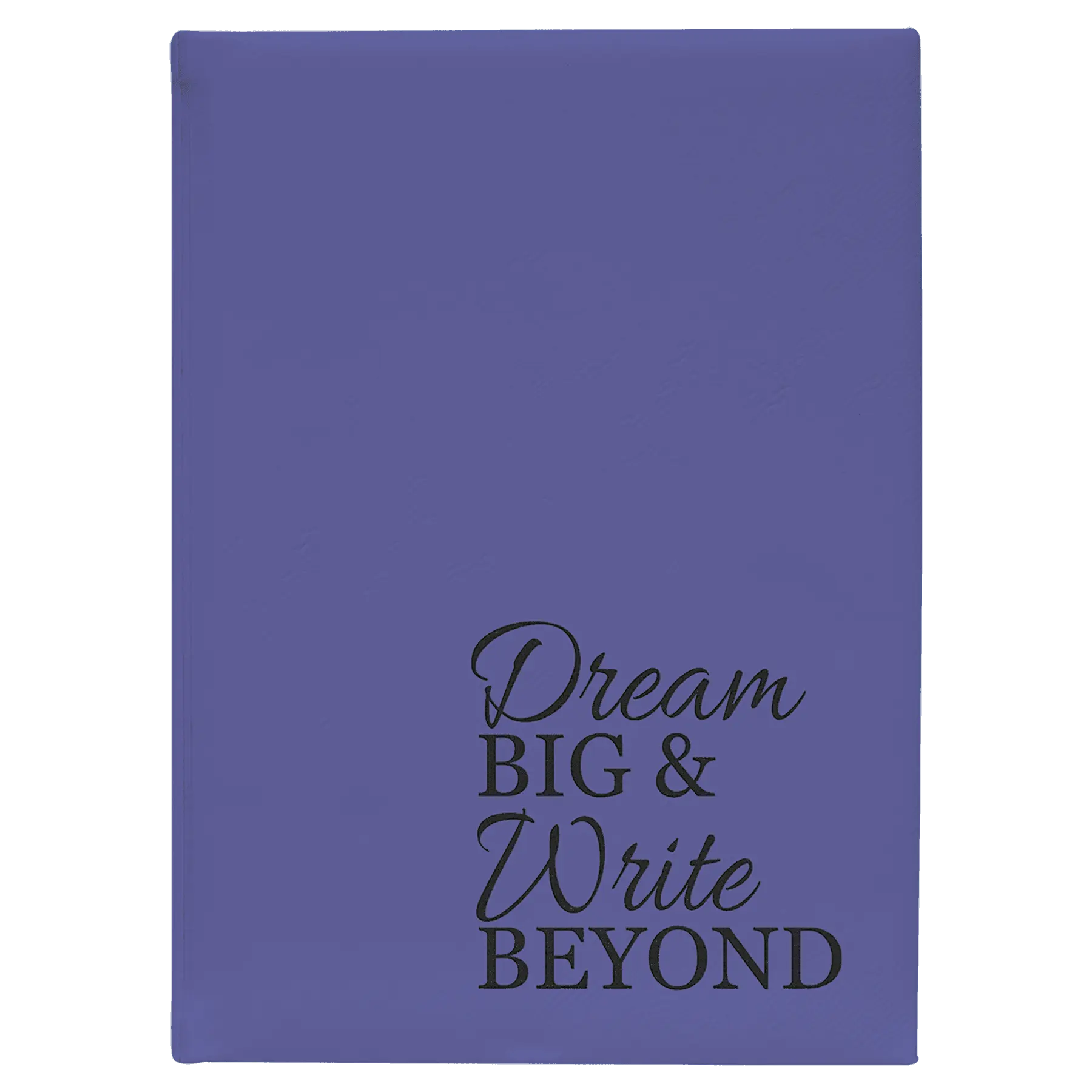 Leatherette Journal/Notepad - Custom JDS