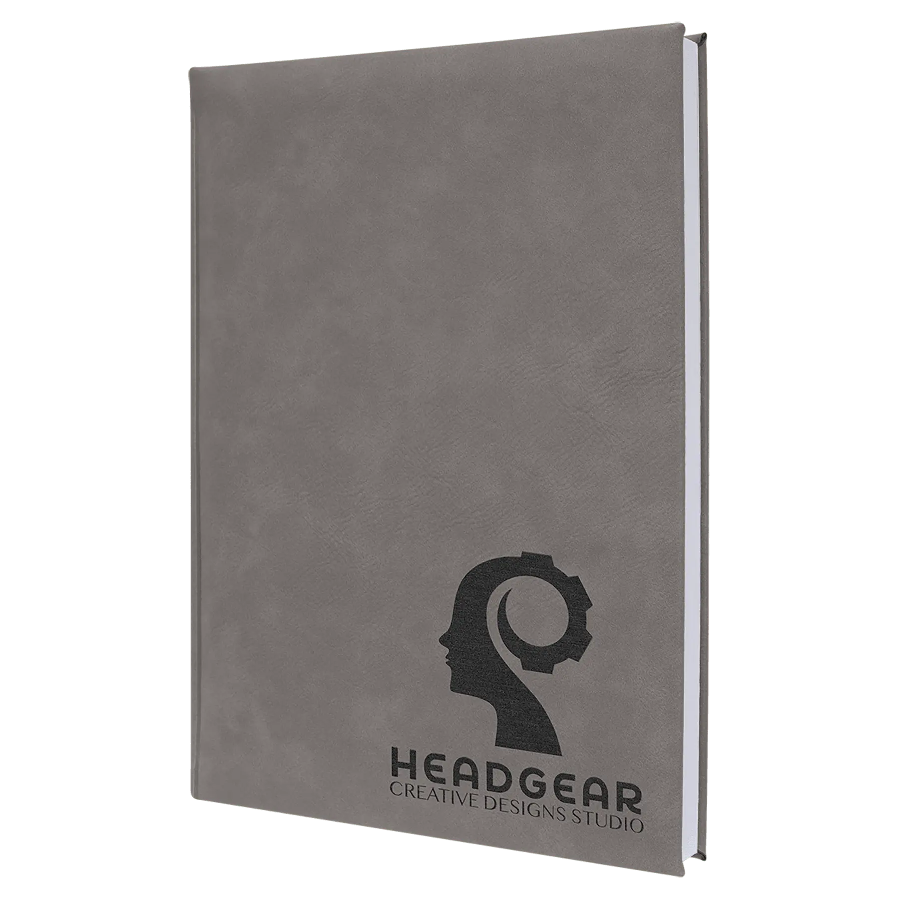 Leatherette Journal/Notepad - Custom JDS