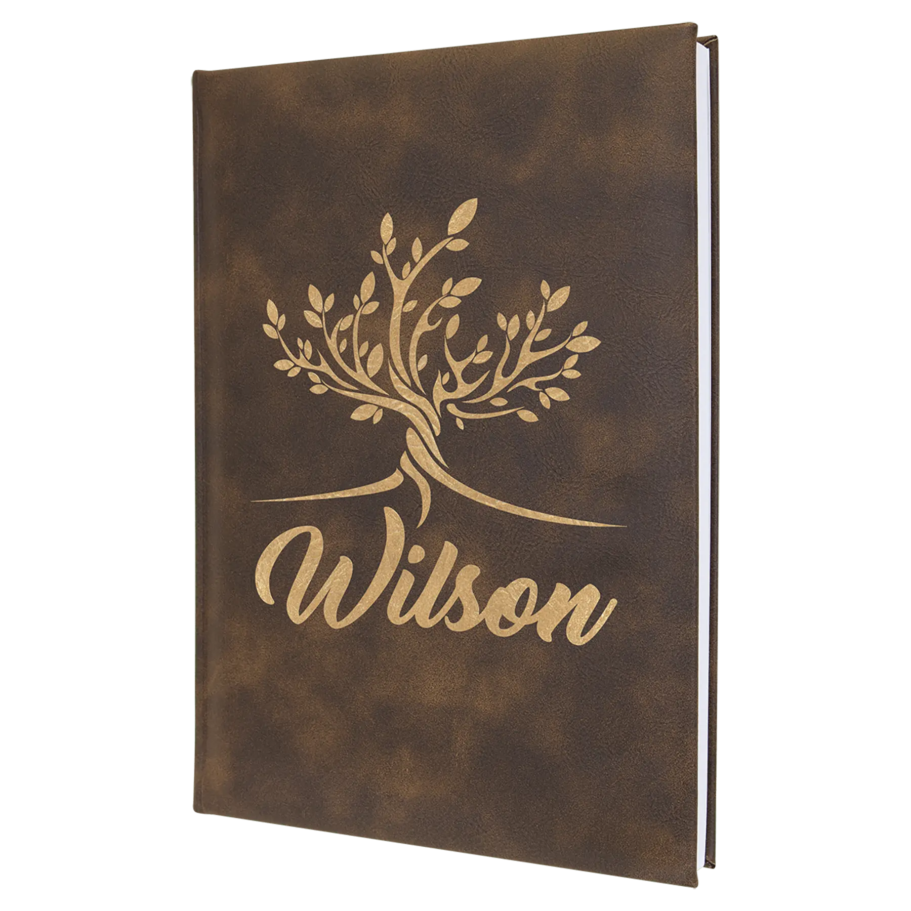 Leatherette Journal/Notepad - Custom JDS