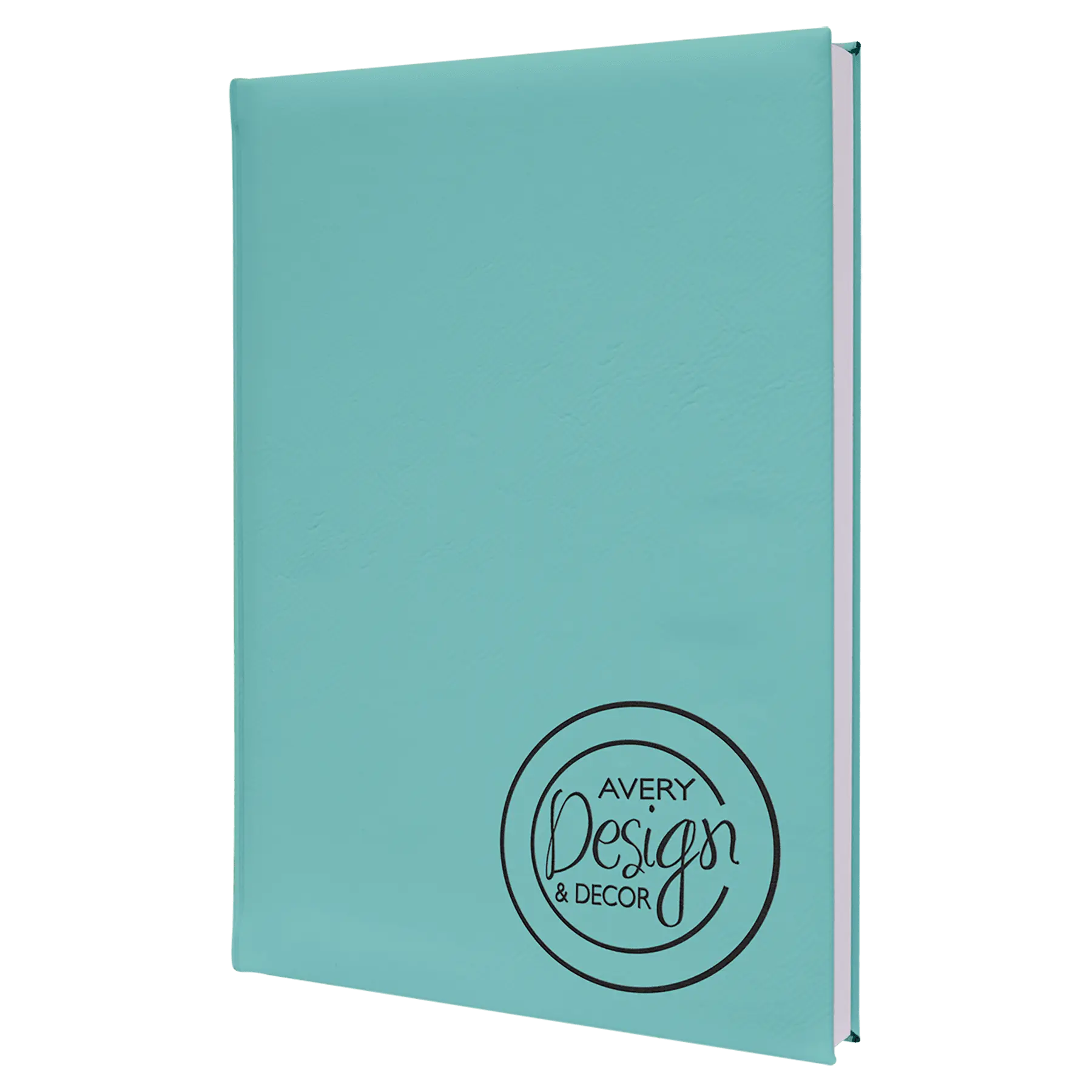 Leatherette Journal/Notepad - Custom JDS