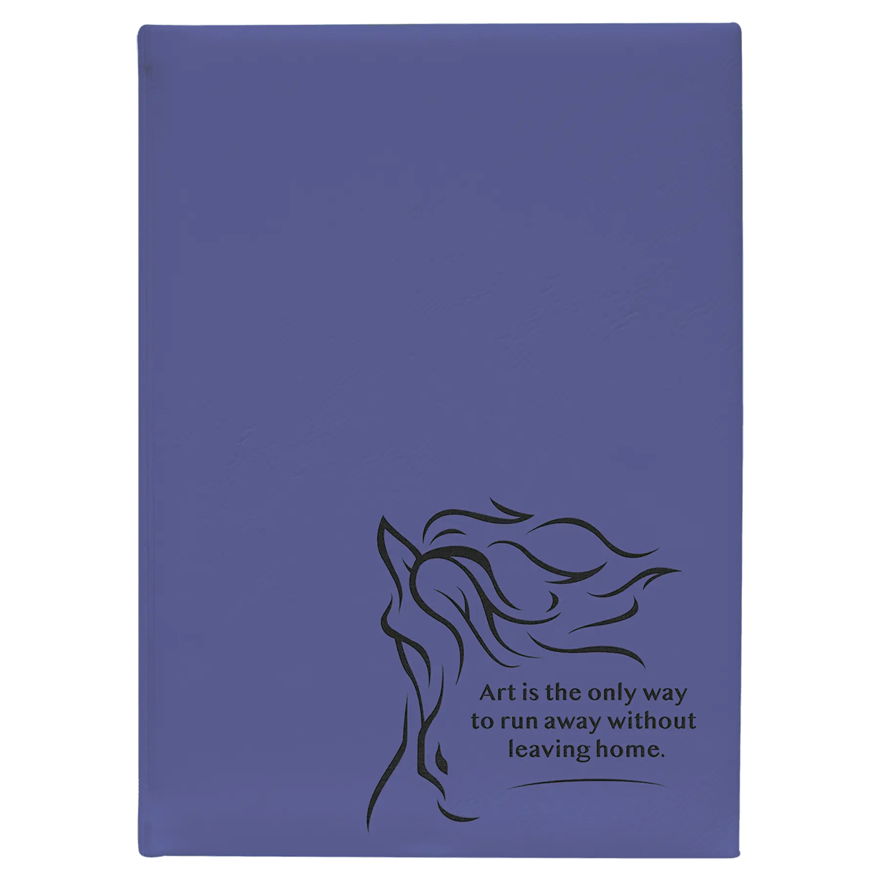 Leatherette Journal/Notepad - Custom JDS