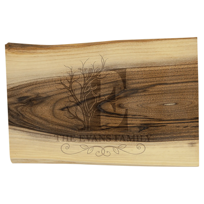 Black Walnut Cutting and Charcuterie Board JDS