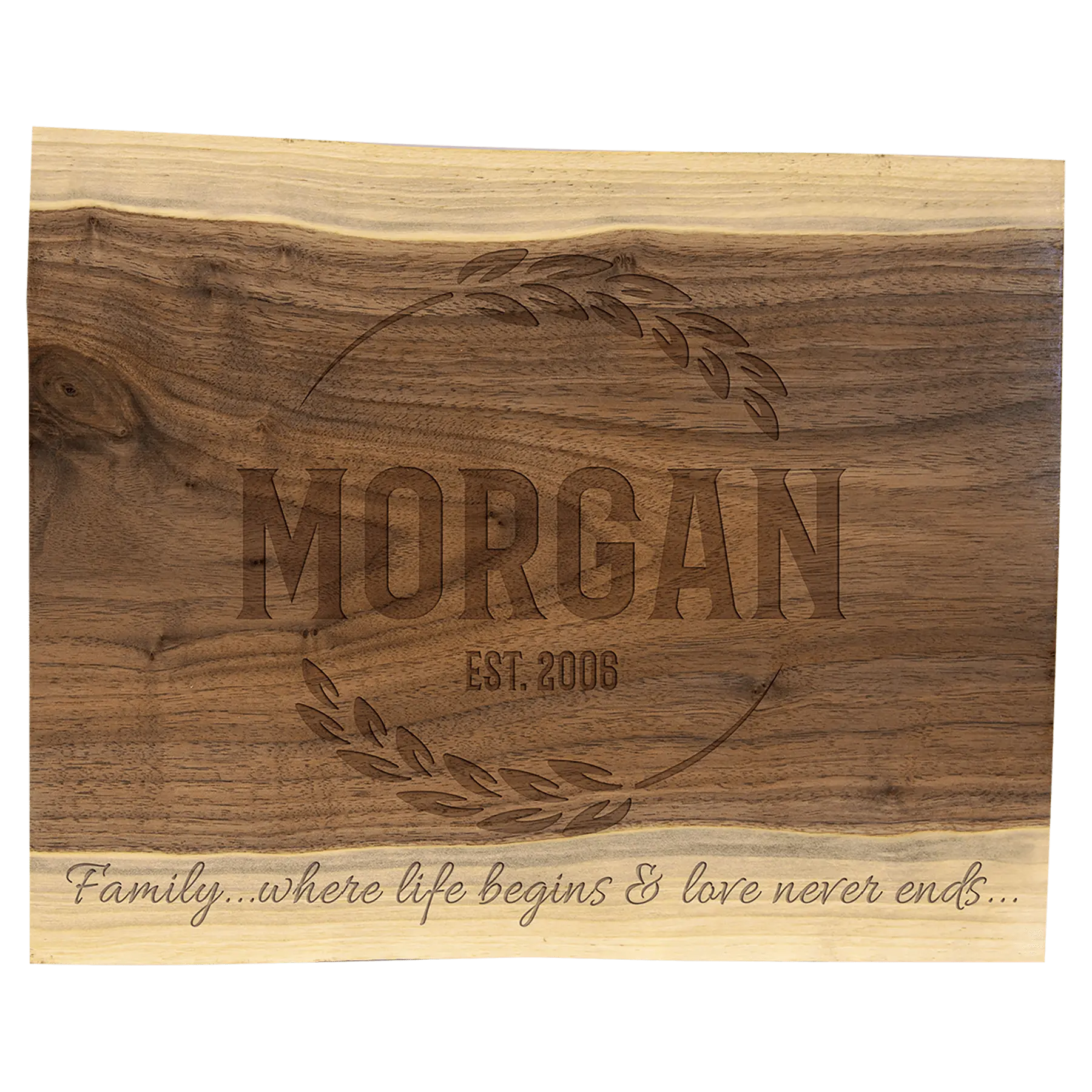 Black Walnut Cutting and Charcuterie Board JDS