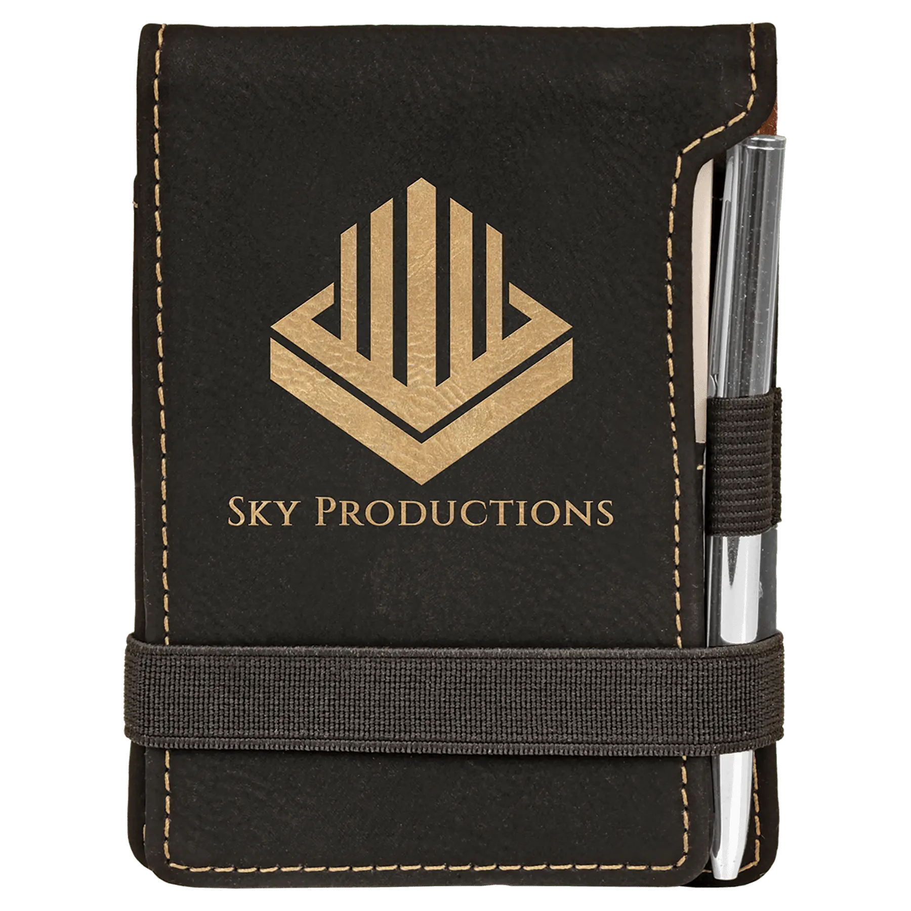 Leatherette Journal/Notepad - Custom JDS