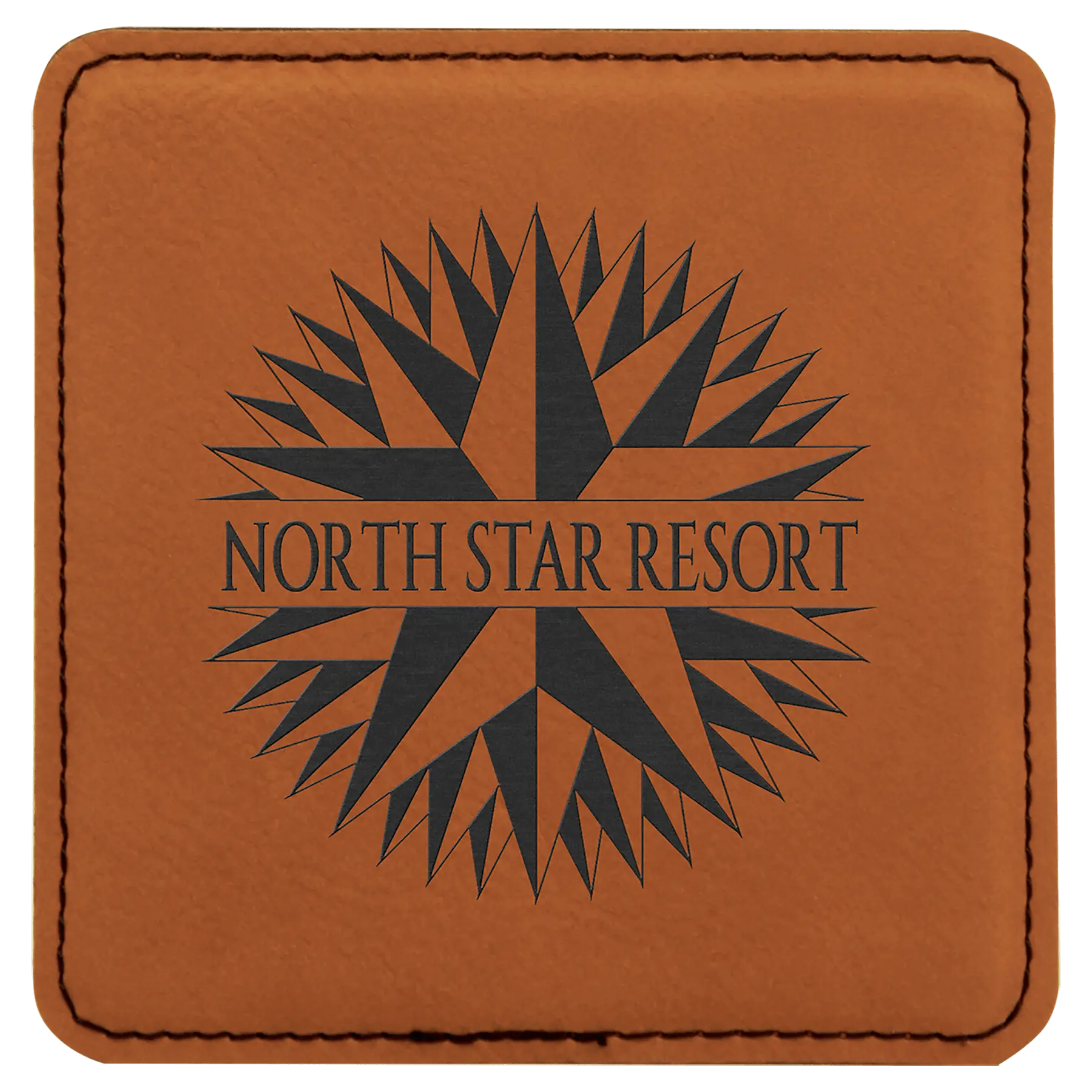 4" Leatherette Coasters (Square or Round) JDS