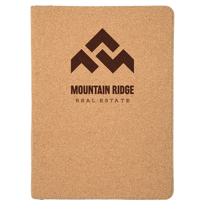 Leatherette Portfolio with Notepad - Custom JDS