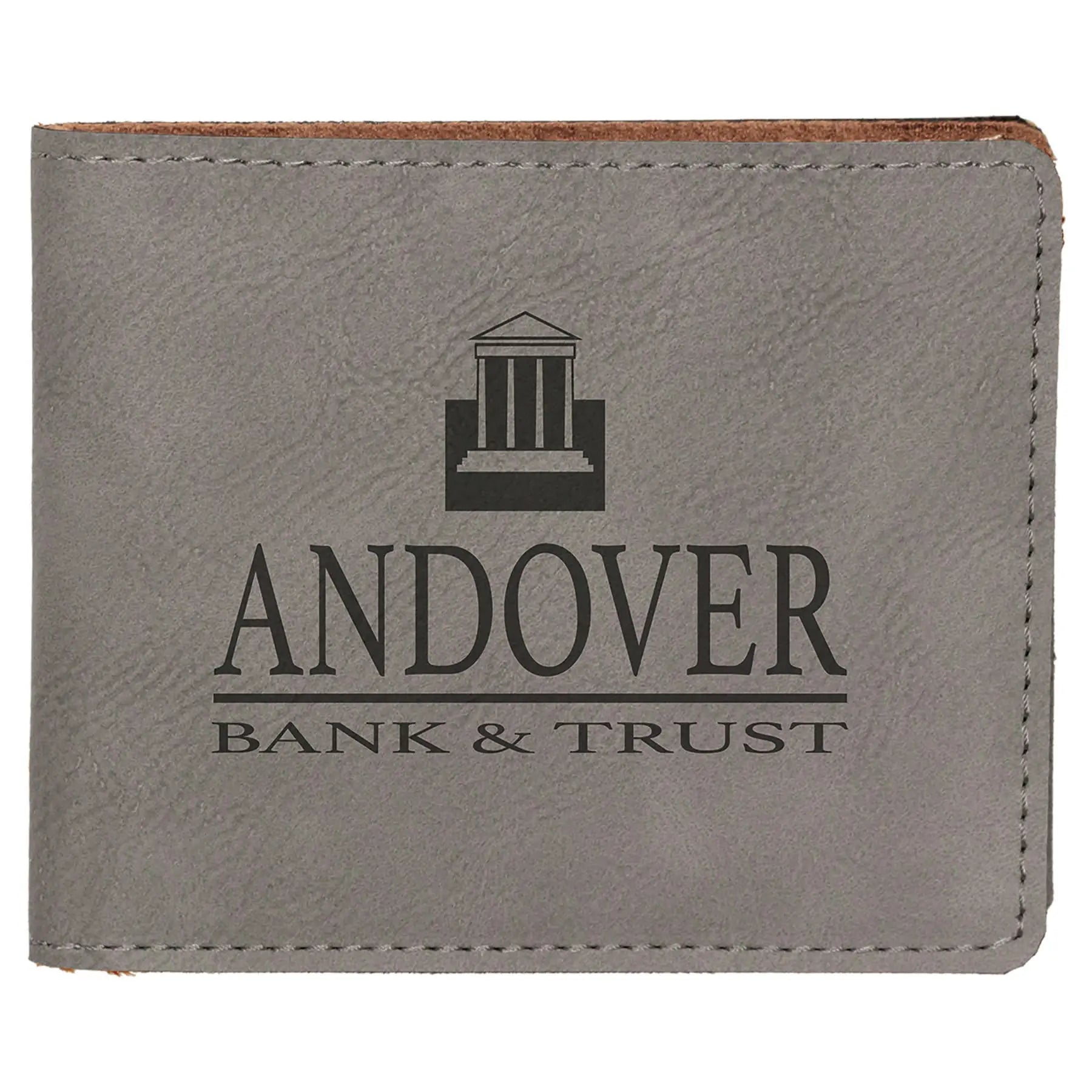 Leatherette Bifold Wallet - Custom JDS