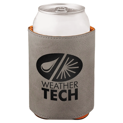 Leatherette Beverage Holder - 3 3/4" - Custom JDS