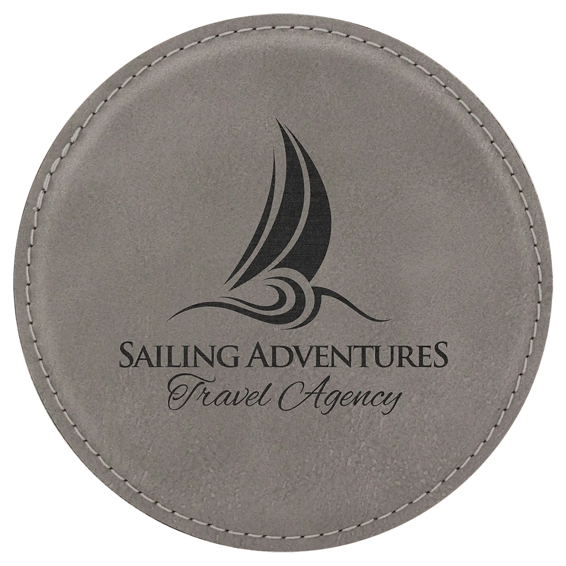 4" Leatherette Coasters (Square or Round) JDS
