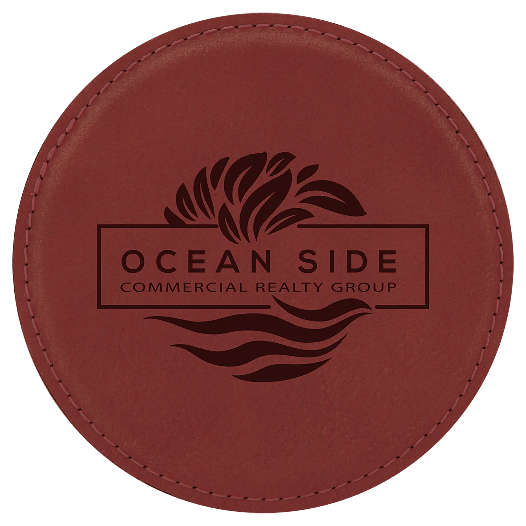 4" Leatherette Coasters (Square or Round) JDS