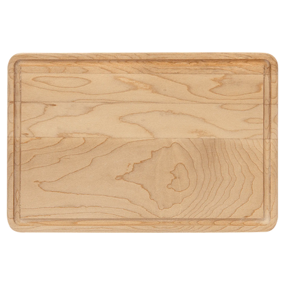 Maple Cutting Board with Drip Ring JDS